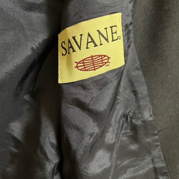 Savane Kids Navy double breasted Blazer with Gold Buttons size 7 - Picture 4 of 4